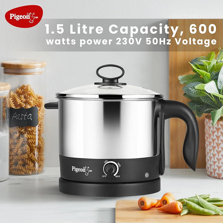 PIGEON 16212 SWIFT MULTI COOCK KETTLE 1.5L PIGEON 16212 SWIFT MULTI COOCK KETTLE 1.5L